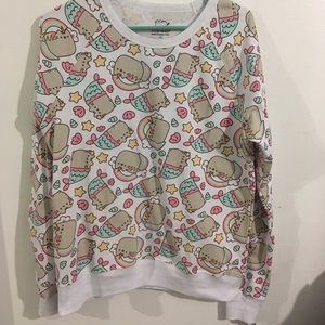 Pusheen longsleeve sweater in Large